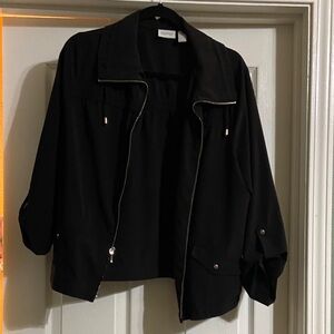 Stylish Black Utility Jacket for Women